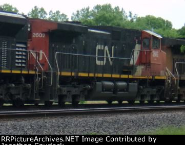 CN 2602, engineer's side view